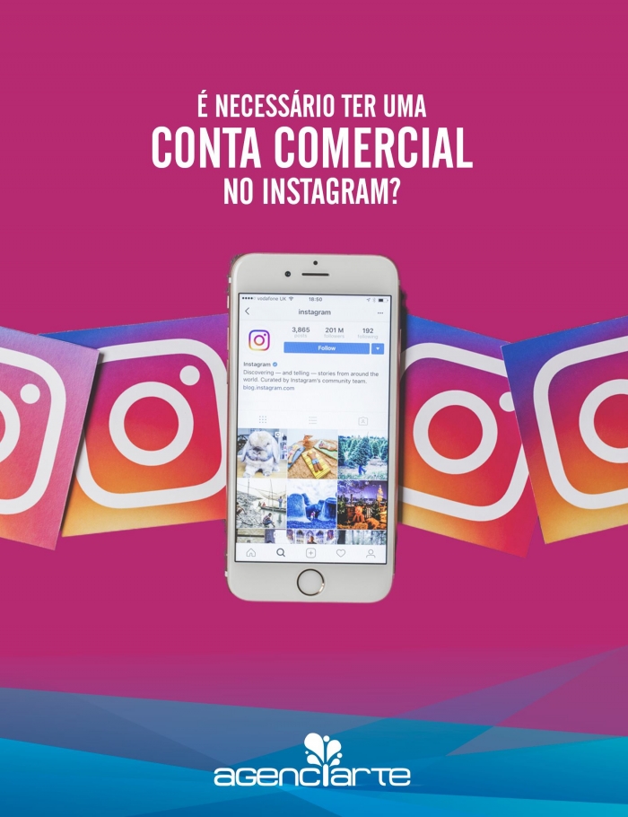 É necessário ter uma conta comercial no Instagram?