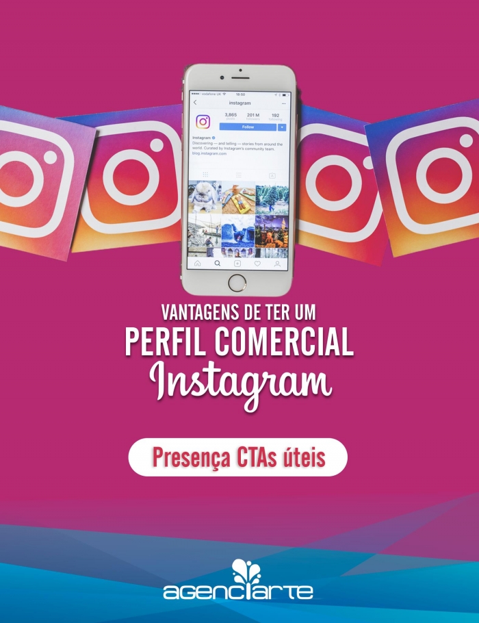 Vantagens de se ter um perfil comercial no Instagram