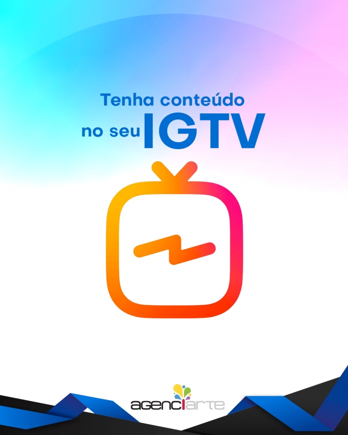 Tenha conteúdo no seu IGTV